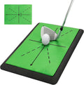 Golf Mats Practice Indoor Outdoor Path Feedback Golf Training Mat 16"X12" Detection Batting Extra Replaceable Golf Impact Mat Golf Gifts for Men/Women