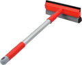 TREELEN Windshield Cleaner Tool 2 in 1 Car Window Squeegee with Extendable Handle (18"-28.5") Window Cleaner with Squeegee and Sponge for Shower, Glass Cleaning