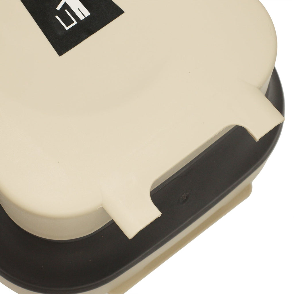 Trash Can 2.3Gallon for Kitchen Bathroom Outdoor - Brown Khaki